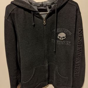 Harley Davidson zip up Sweatshirt